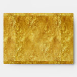Solid Gold Invite Envelope at Zazzle