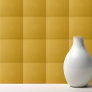 Solid goldenrod yellow ceramic tile