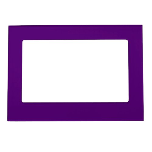 Solid grape purple magnetic frame