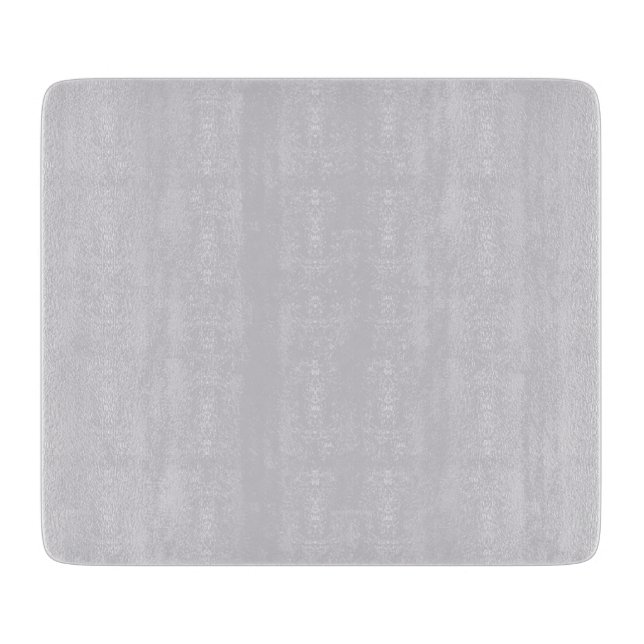 Solid Gray Glass Cutting Board (Front)