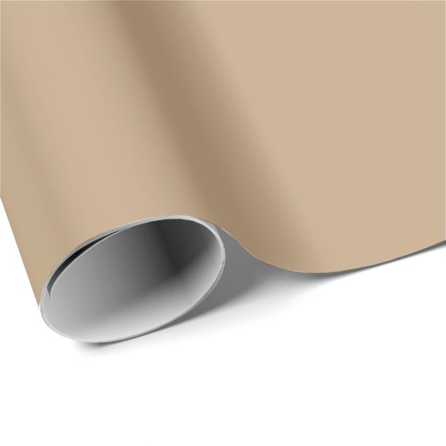 Solid gray orange wrapping paper (Roll Corner)
