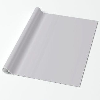 Solid Gray Wrapping Paper