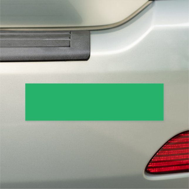 Solid Green Background  Car Magnet (In Situ)