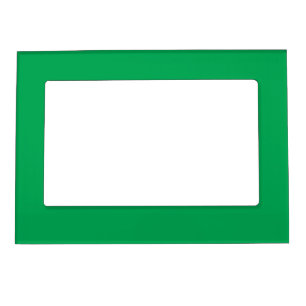 Solid Green Background  Magnetic Frame