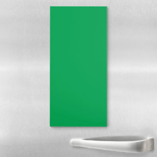 Solid Green Background  Magnetic Notepad