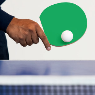 Solid Green Background  Ping Pong Paddle