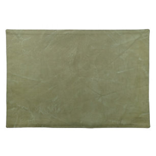 Solid Green Cloth Placemat