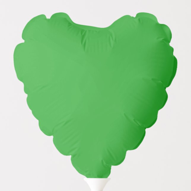 Solid Green Color | Hex# 1CA421 Balloon (Back)