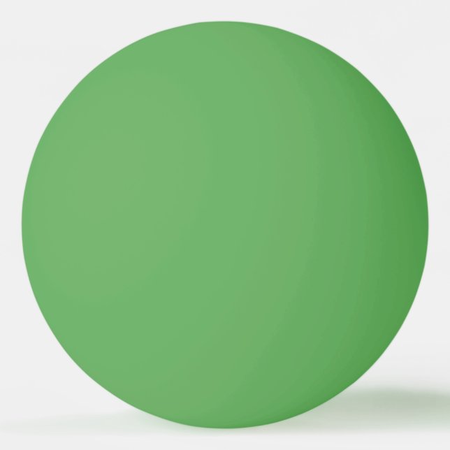 Solid Green Color Ping-Pong Ball (Front)