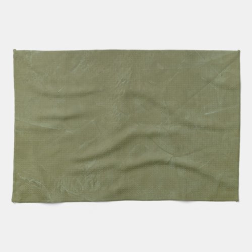 Solid Green Kitchen Towel