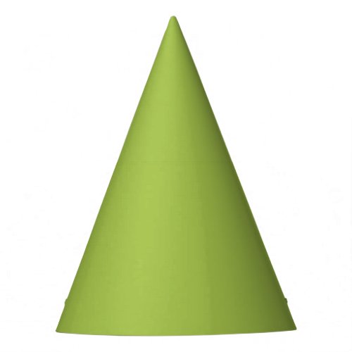 Solid Green Party Hat