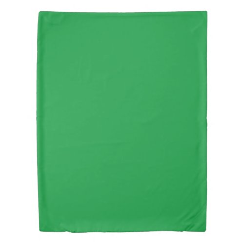 Solid green plain colored blanket bead spread