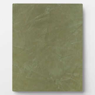Solid Green Plaque