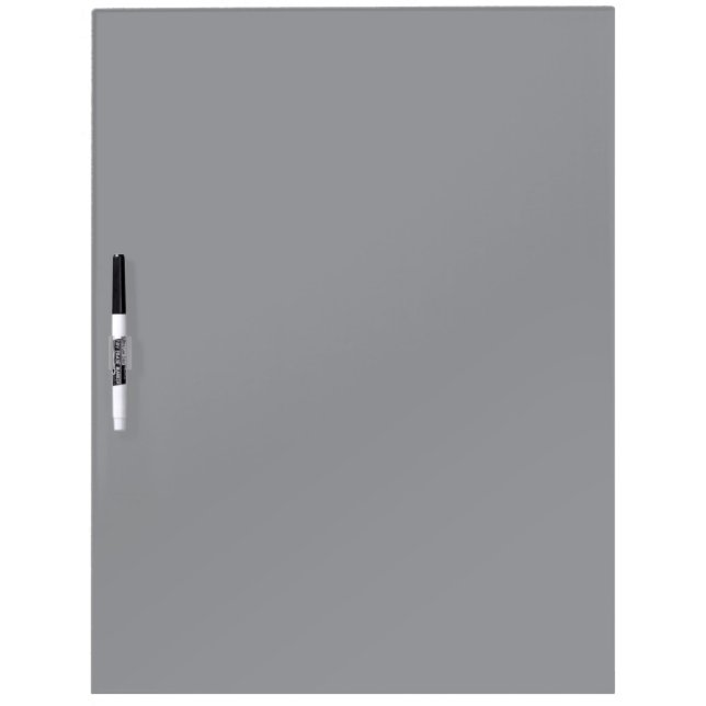 Solid Grey Dry Erase Board (Front)
