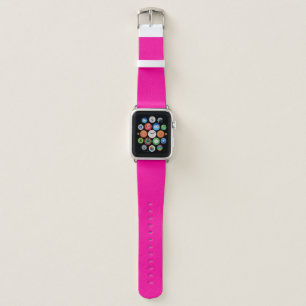 Solid Hot Pink Apple Watch Band
