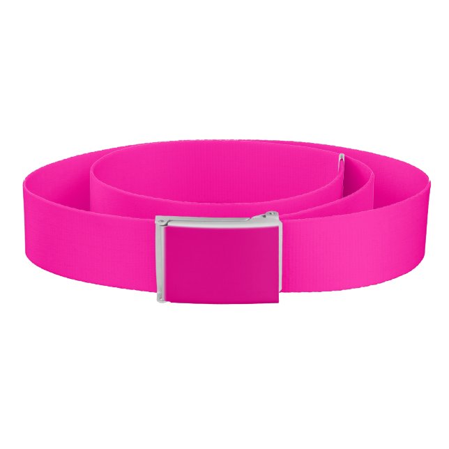 Solid Hot Pink Belt (Coil)
