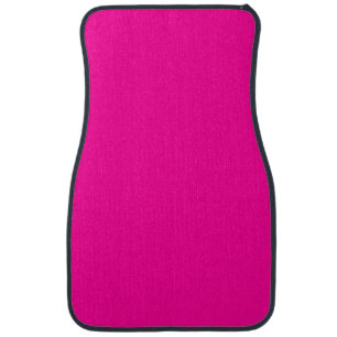 Solid Hot Pink Car Mats