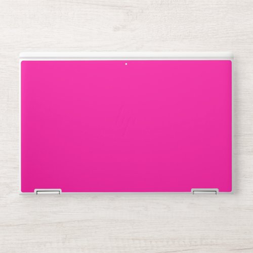 Solid Hot Pink HP Laptop Skin