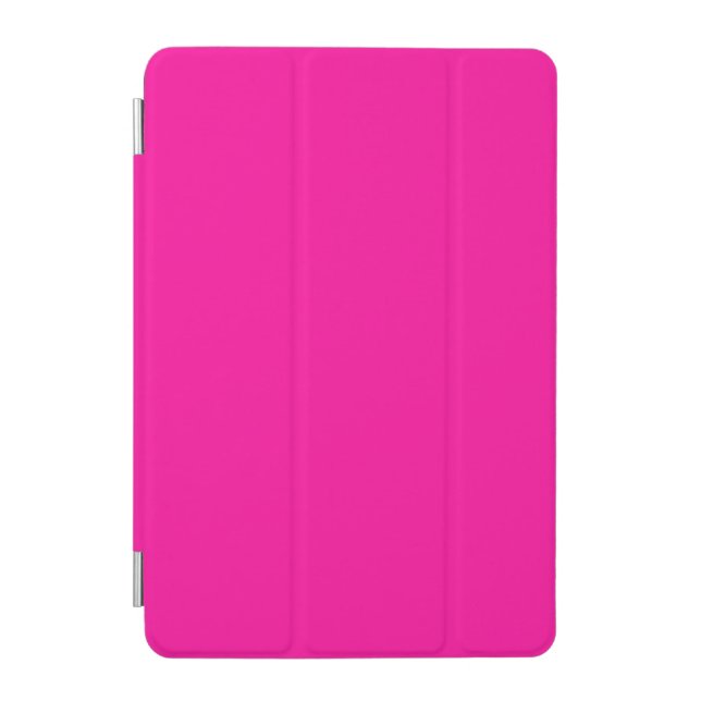 Solid Hot Pink iPad Mini Cover (Front)