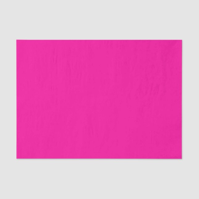 Solid Hot Pink Tissue Paper (Front)