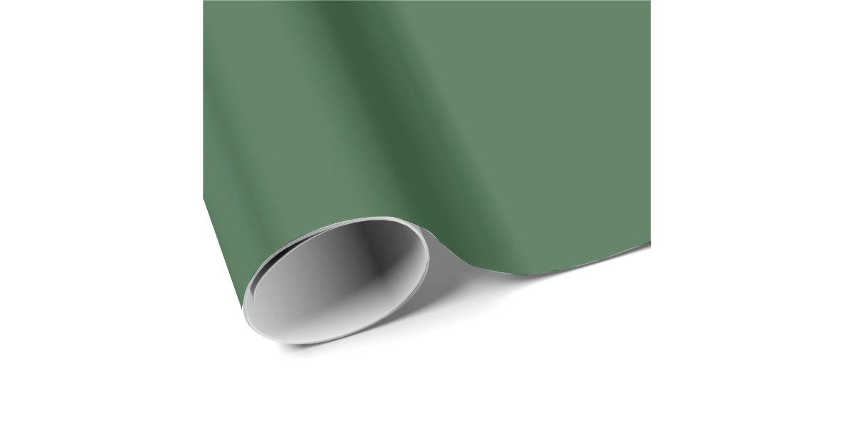 Solid Hunter Green Wrapping Paper | Zazzle
