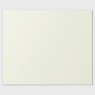 Solid Ivory Color Minimalist Plain Modern Wrapping Paper