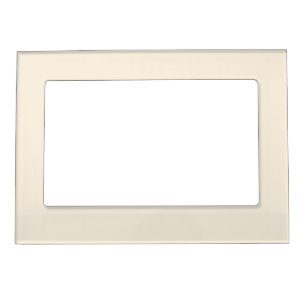 Solid ivory magnetic frame