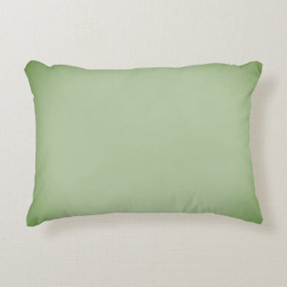 Solid Jade Green Celadon Accent Pillow