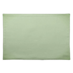 Solid Jade Green Celadon Cloth Placemat