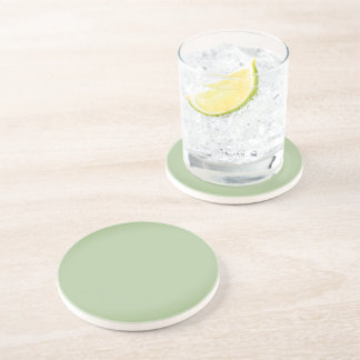 Solid Jade Green Celadon Coaster