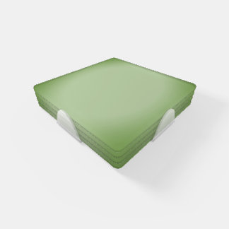 Solid Jade Green Celadon Coaster Set
