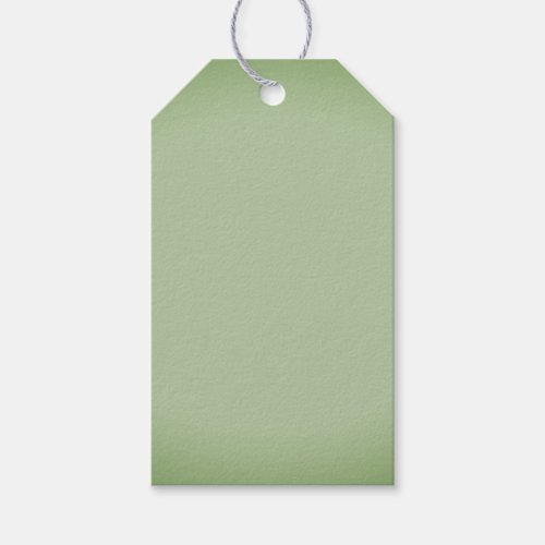 Solid Jade Green Celadon  Gift Tags