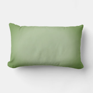 Solid Jade Green Celadon Lumbar Pillow