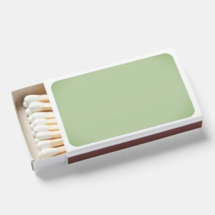 Solid Jade Green Celadon  Matchboxes