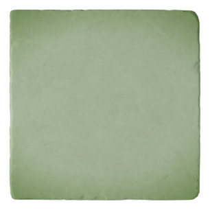 Solid Jade Green Celadon  Trivet