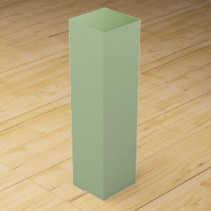 Solid Jade Green Celadon Wine Box