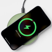 Solid Jade Green Celadon Wireless Charger (Phone)
