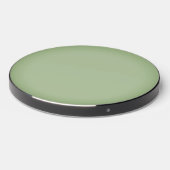 Solid Jade Green Celadon Wireless Charger (Front 2)