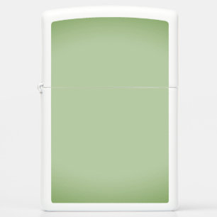 Solid Jade Green Celadon  Zippo Lighter