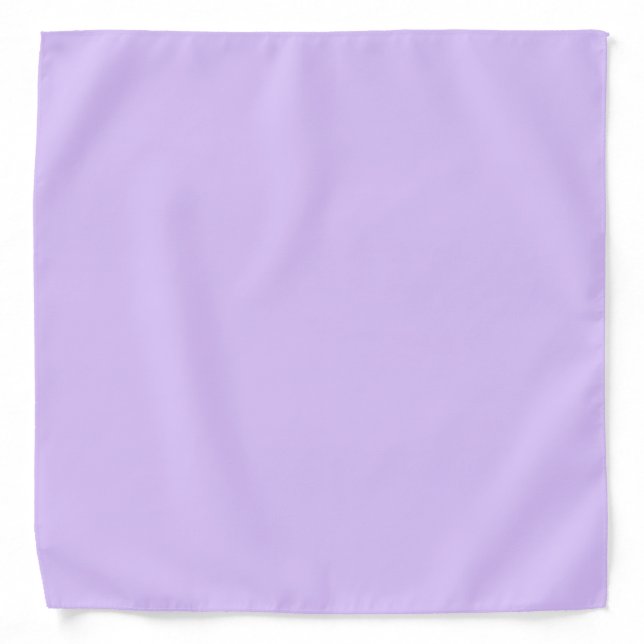 Solid Lavender Bandana (Front)