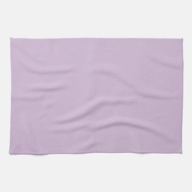 Solid Lavender Kitchen Towel (Horizontal)