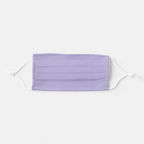 Solid Lavender Purple Color Adult Cloth Face Mask