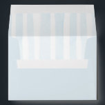 Solid Light Blue & Stripes Envelope<br><div class="desc">Solid Light Blue & Stripes Envelope</div>