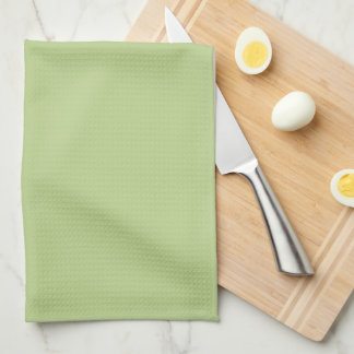 Solid Light Green Kitchen Towel