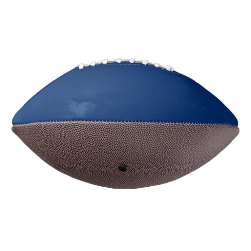 Solid light navy blue football