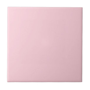Solid Light Pink Ceramic Tile