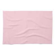 Solid Light Pink Kitchen Towel