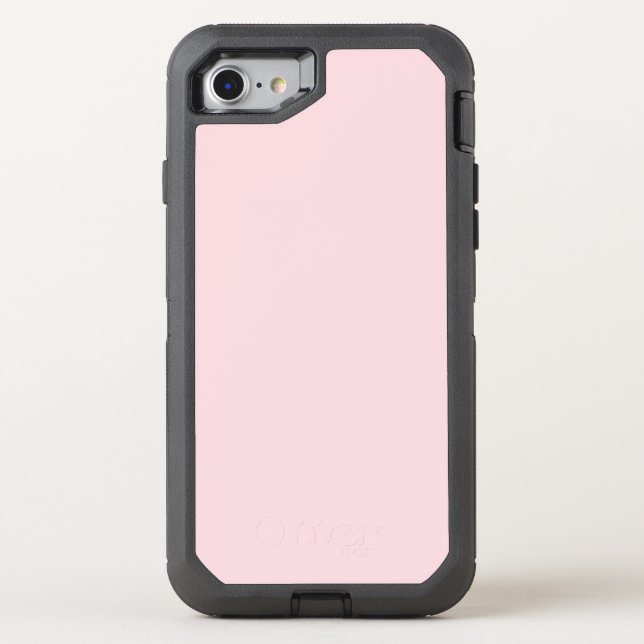 Solid Light Pink Otterbox iPhone Case (Back)