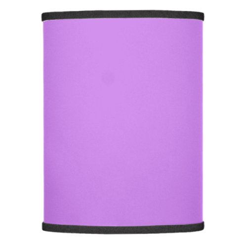 Solid light purple lavender lamp shade