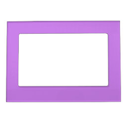 Solid light purple lavender magnetic frame